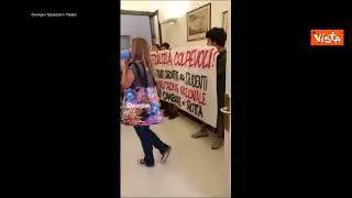 Caro affitti, blitz studenti in sede Confedilizia, il Presidente: Chiesto loro di parlare, ma niente