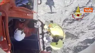 Vigili del Fuoco soccorrono escursionisti bloccati a 2.800 metri