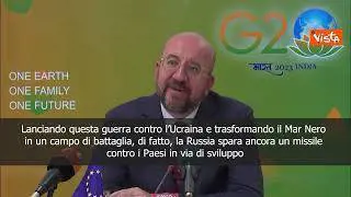 Grano Ucraina, Michel: Russia trasforma Mar Nero in campo di battaglia