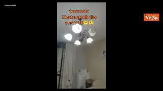 Terremoto ai Campi Flegrei, i video postati sui social