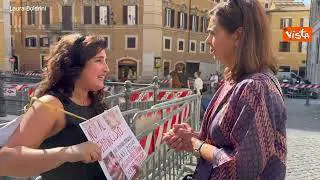 Donna incatenata a Montecitorio contro la violenza di genere, l'incontro con Boldrini