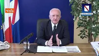 De Luca: Nei quartieri a rischio servono forze di polizia 24 ore su 24