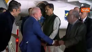 G20 India, l'arrivo di Lula al vertice di Nuova Delhi