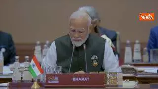 G20, Modi annuncia ingresso Unione africana come membro permanente. L'abbraccio con Assoumani