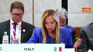 Meloni al G20: Nel corridoio Ue-India-Medio Oriente l'Italia pronta a un ruolo decisivo