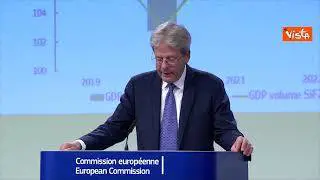 Gentiloni: "Rallenta crescita economica in Ue, ma rimane positiva"