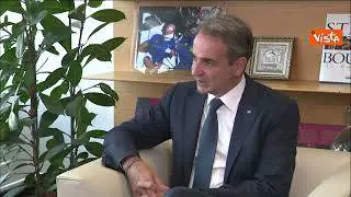 Metsola incontra il Primo Ministro Greco Mitsotakis