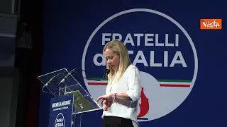 Assemblea Fratelli d'Italia, presenti i ministri del partito