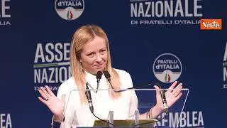 Meloni: Fare qualcosa di impensabile anche in Europa con "Cabeza fría e corazón caliente"
