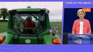 Von der Leyen: "Apprezzamento per agricoltori, lavorare insieme"