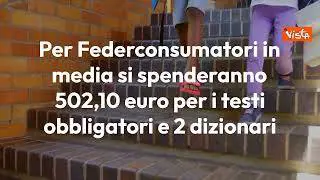 Nuovo anno scolastico, quanto si spende? - Infografica