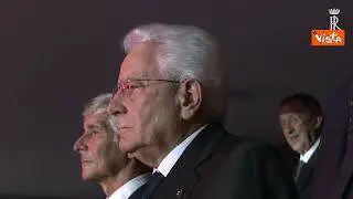 Europei volley, applausi a Mattarella al Palaeur per finale Italia-Polonia