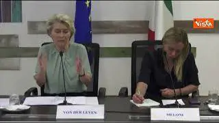 Von der Leyen: "Unire le forze contro business trafficanti spietati e bugiardi"