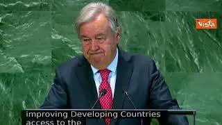 Guterres (Onu): Piano di salvataggio per gli obiettivi di sviluppo sostenibile, servono 500miliardi