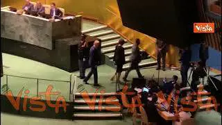 Biden all'Onu, la sala si svuota al termine del suo intervento, ecco il via vai