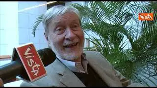 È morto Gianni Vattimo, eccolo nel 2014 in un'intervista a Bruxelles