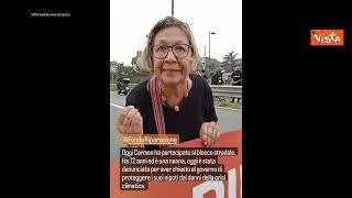 Ultima generazione bocca viale Fulvio Testi a Milano, anche una 72enne tra gli attivisti