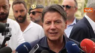 Conte a Lampedusa: "Non vi abbandoniamo"