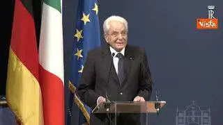 Mattarella: "Italia e Germania insieme per soluzioni migliori a sfide complesse"