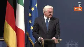 Il presidente tedesco Steinmeier cita Battiato: "Sicilia bedda"