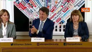 Renzi: "Meloni doveva andare da Biden, non in pizzeria"