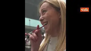 Meloni visita l'ExpoAid di Rimini: "Esperienza indimenticabile"