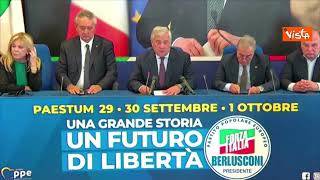 Tajani ricorda Berlusconi: "I grandi leader durano molto di più della loro vita terrena"