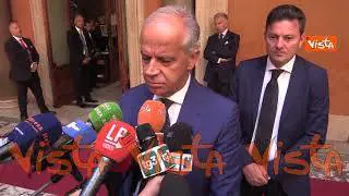 Piantedosi: "Napolitano uomo rigoroso, sua l'intuizione delle migrazioni come fenomeno europeo"