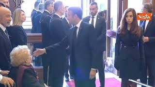 Funerali Napolitano, anche Macron a Montecitorio. Ecco l'arrivo