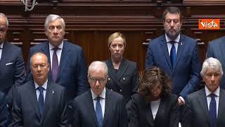 Funerali Napolitano, il minuto di silenzio in Aula a Montecitorio