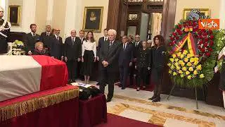 Funerali Napolitano, le più alte cariche dello Stato alla cerimonia laica