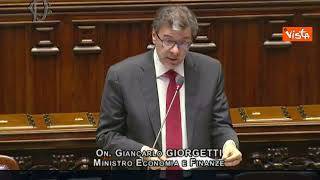 Giorgetti: Con riforma fiscale sistema più equo e riscossione più efficace