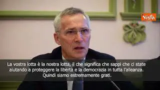 Stoltenberg a Zelensky: La vostra lotta è anche la nostra