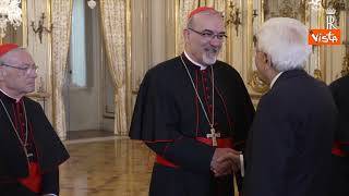 Mattarella riceve al Quirinale i Cardinali italiani di nuova nomina