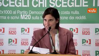 Schlein: 11 novembre in piazza per costruire alternativa a questo Governo