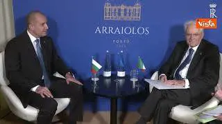 Il Presidente Mattarella incontra il Presidente della Repubblica di Bulgaria