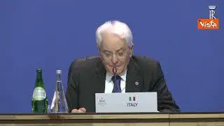 Mattarella: Continuare a sostenere l'Ucraina con determinazione