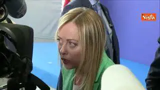 Meloni: "Non sono preoccupata dall'andamento dei titoli di Stato"