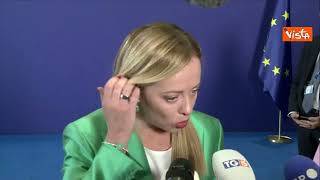 Tunisia, Meloni: "Germania sostiene memorandum, per Scholz è unica strada da percorrere"