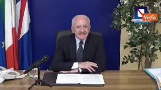 De Luca replica a Musumeci: "Governo sblocchi fondi sviluppo e coesione per Campania"