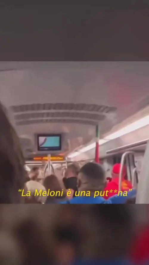Militanti della Cgil insultano Giorgia Meloni