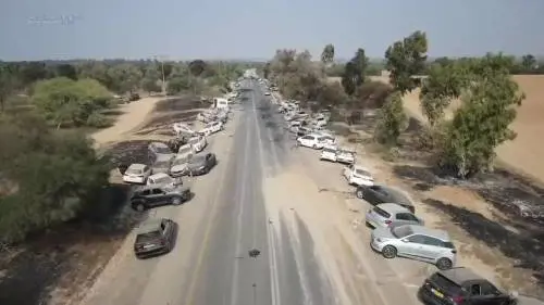 Il luogo del rave e del massacro di Hamas