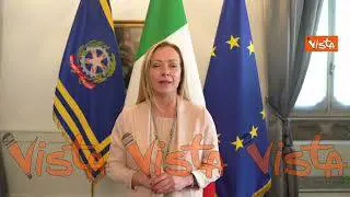 Pnrr, Meloni: “Abbiamo ricevuto la terza rata, impariamo a credere nell’Italia”