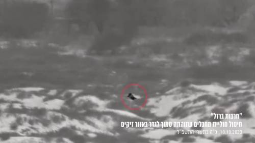 Elicottero israeliano uccide un terrorista sulla spiaggia di Zikim: le immagini