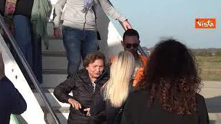 Atterrato a Pratica di Mare il primo aereo con gli italiani partiti da Israele