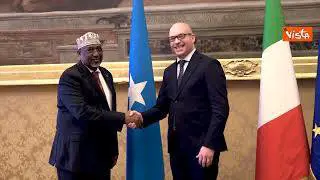 Fontana riceve il Presidente della Camera del Popolo del Parlamento Somalo, le immagini