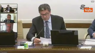 Giorgetti: Incertezza che caratterizzava contesto Def non si è diradata