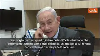 Netanyahu telefona a Biden: Ferocia mai vista dai tempi dell'Olocausto