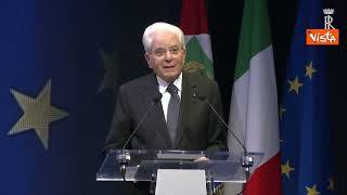 Mattarella: "Costituzione va applicata, completare riforma Province"