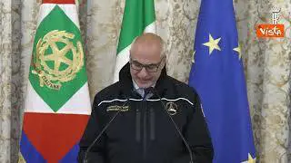 Curcio: Medaglia d'oro per Protezione Civile è un onore che testimonia nostro impegno incessante